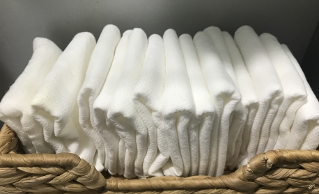 휴지대신 와입스(작은 천) 사용하기!